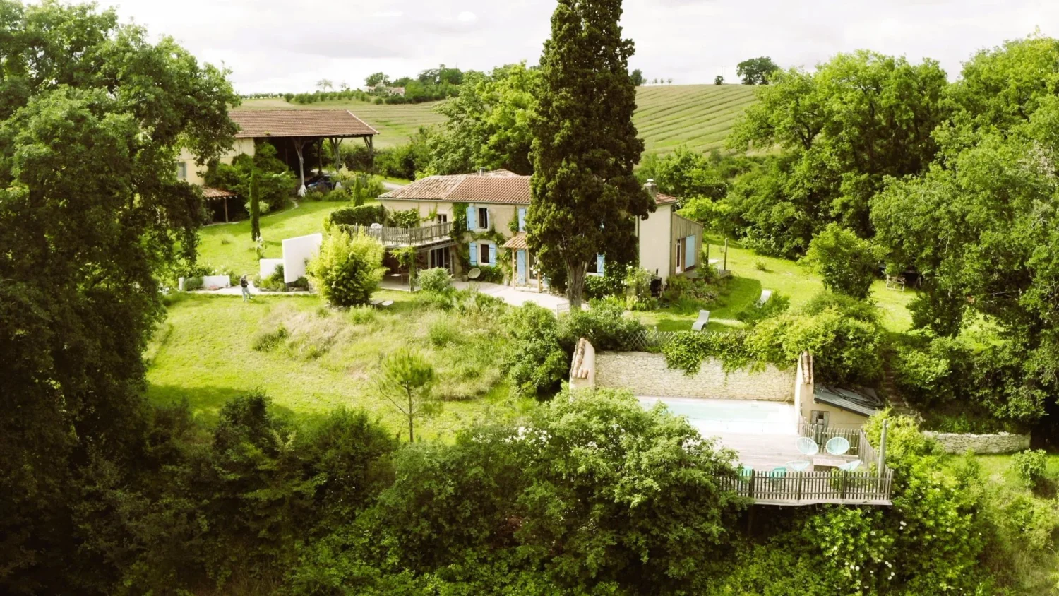Ensemble de gîtes de 417 m² à Vic-Fezensac (32)