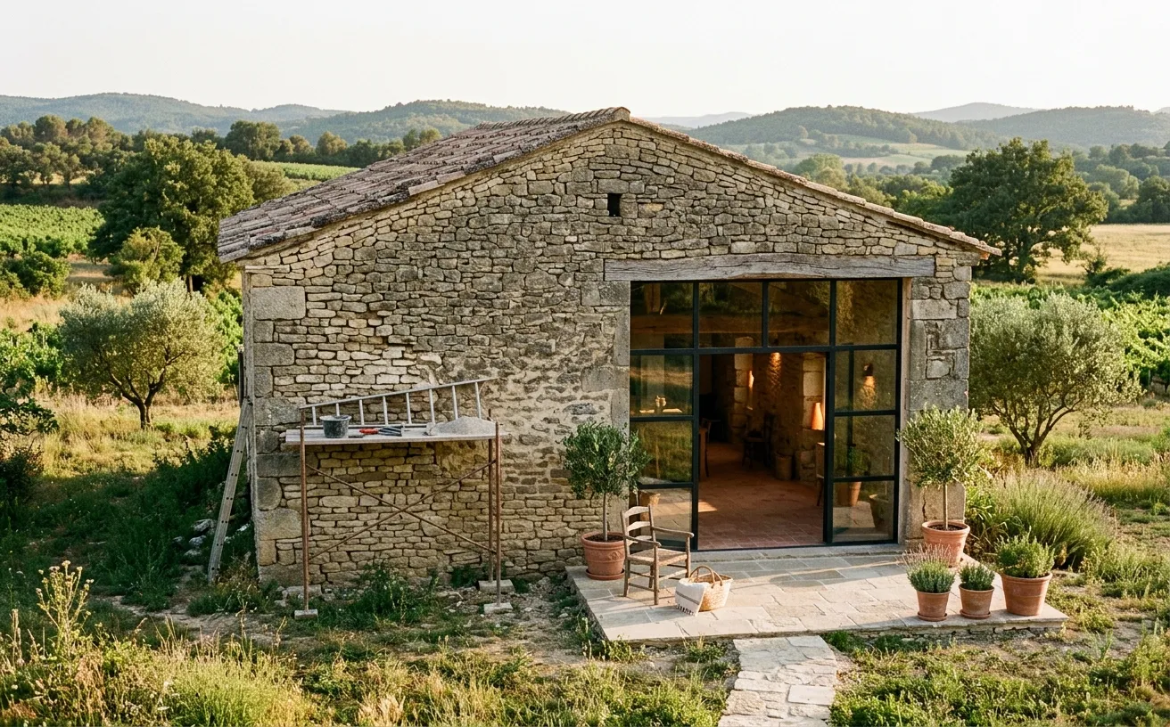Rénover une grange en gîte : budget, étapes et pièges à éviter